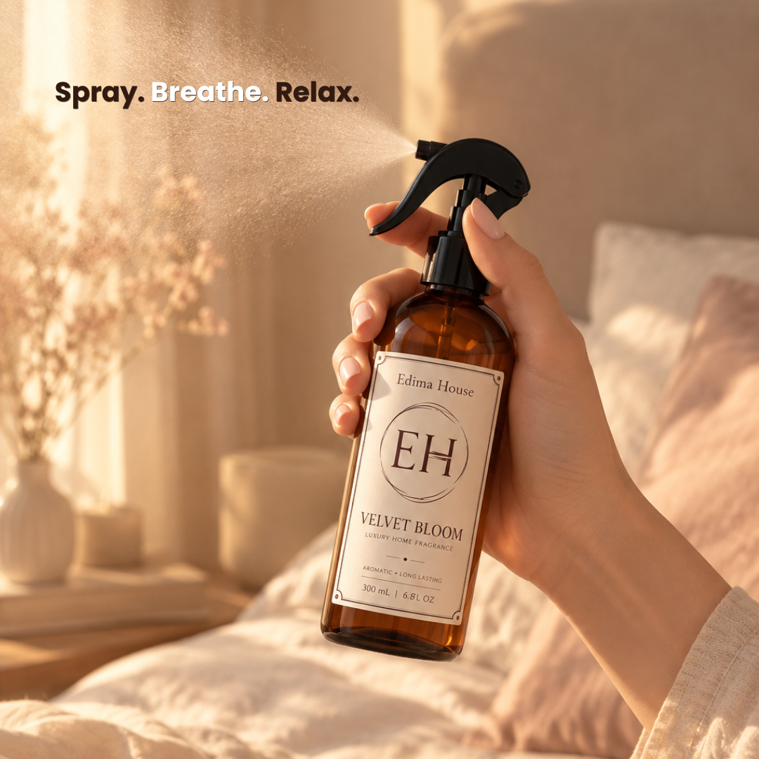 Velvet Bloom Floral Room Spray – Luxury Home Fragrance, Long Lasting Scent, 8 oz