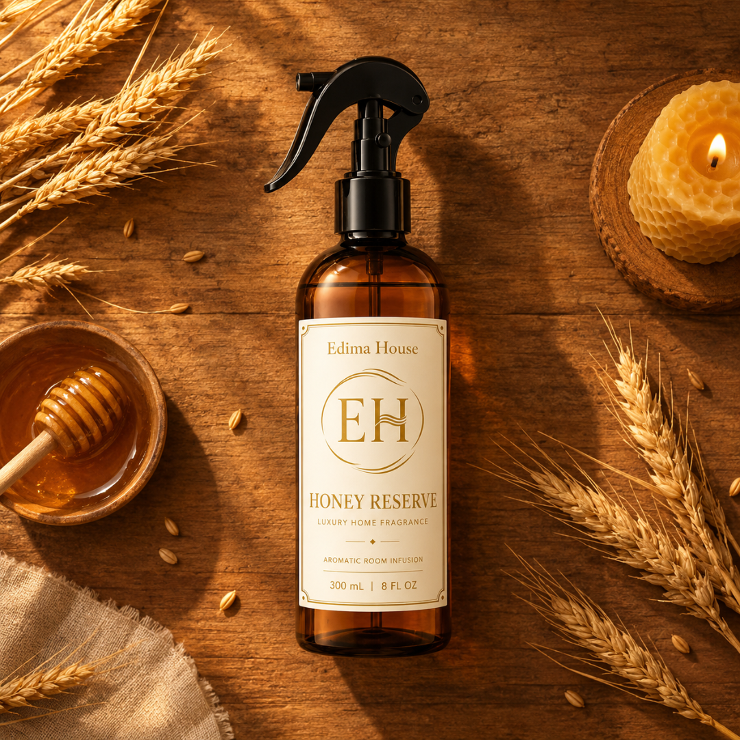 Honey Reserve Vanilla Woody Room Spray – Luxury Home Fragrance, Long Lasting, 8 oz
